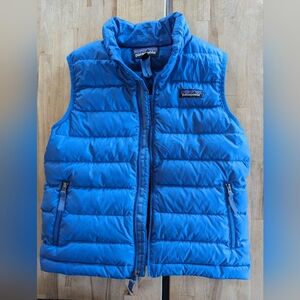 Patagonia Boys XS Blue Puffer Vest - Like New!
